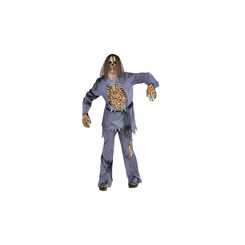 DEGUISEMENT SQUELETTE ZOMBIE TAILLE XL+ DEGUISEMENT SQUELETTE ZOMBIE TAILLE XL+