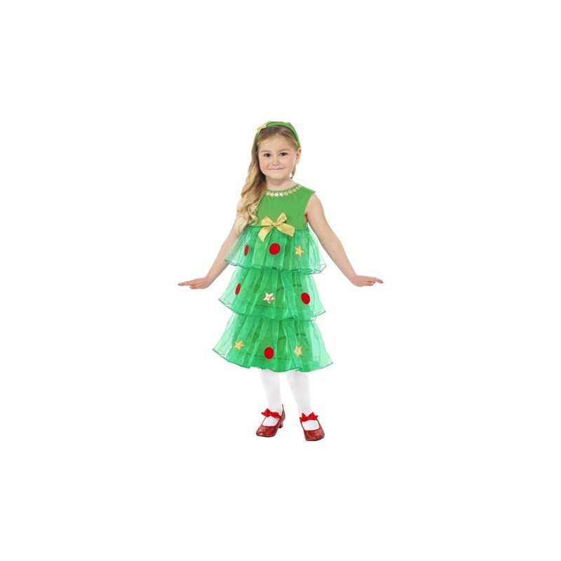 DEGUISEMENT ROBE SAPIN FILLE NOEL 4 A 6 ANS DEGUISEMENT ROBE SAPIN FILLE NOEL 4 A 6 ANS