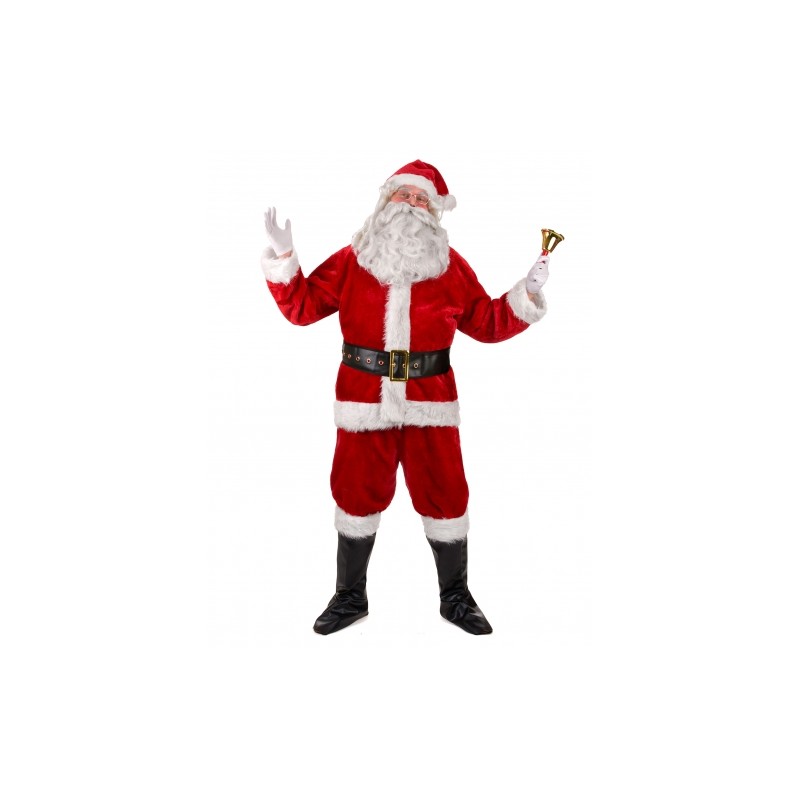 DEGUISEMENT PERE NOEL ROUGE VELOUR TAILLE XXL DEGUISEMENT PERE NOEL ROUGE VELOUR TAILLE XXL