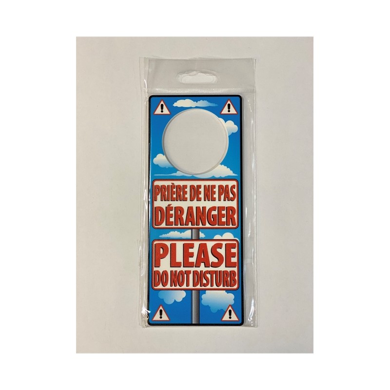 POIGNEE DE PORTE PRIERE DE NE PAS DERANGER POIGNEE DE PORTE PRIERE DE NE PAS DERANGER