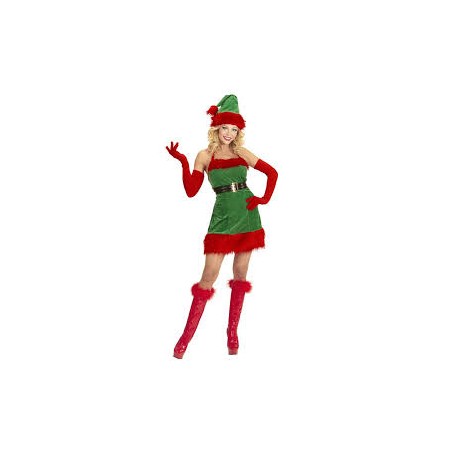 DEGUISEMENT LUTIN FEMME TAILLE L 