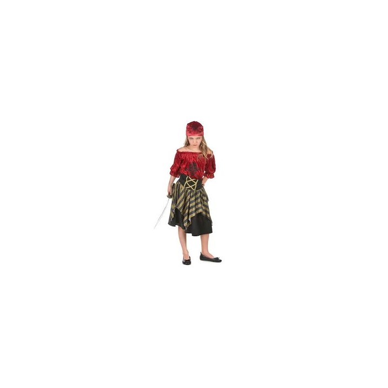 DEGUISEMENT PIRATE FILLE TAILLE 4-6 ANS DEGUISEMENT PIRATE FILLE TAILLE 4-6 ANS