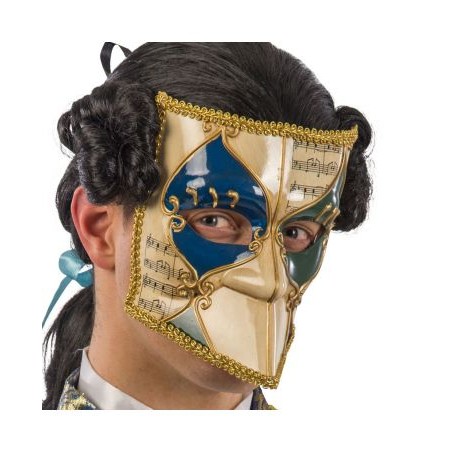 MASQUE BAUTTA AVEC NOTE DE MUSIQUE 