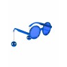 LUNETTES BOULES A FACETTES BLEU