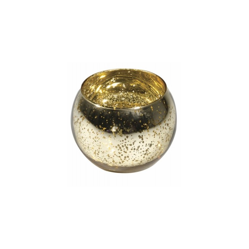 BOUGEOIR BOULE OR METAL 10 CM X 8.5 CM BOUGEOIR BOULE OR METAL 10 CM X 8.5 CM