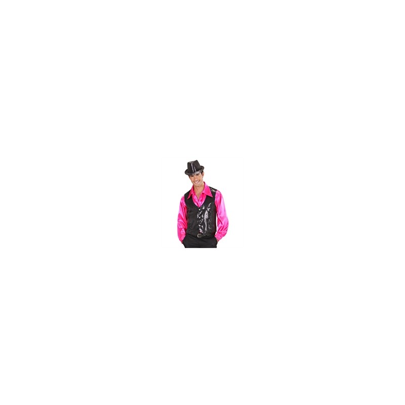 DEGUISEMENT GILET SEQUIN NOIR TAILLE L DEGUISEMENT GILET SEQUIN NOIR TAILLE L