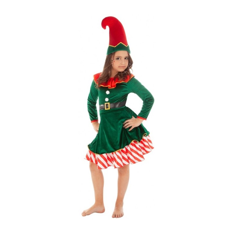 DEGUISEMENT FILLE LUTIN TAILLE 128 CM DEGUISEMENT FILLE LUTIN TAILLE 128 CM