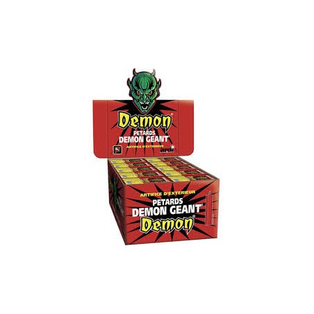 8 PETARDS GEANTS DEMON