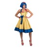 DEGUISEMENT ROBE POPART JAUNE TAILLE 40-42