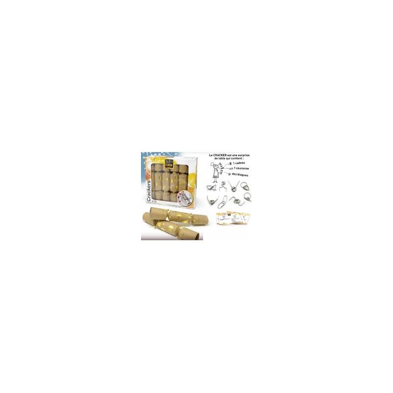 12 CRACKERS RUSTIC STYLE KRAFT 12 CRACKERS RUSTIC STYLE KRAFT