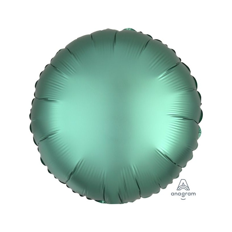 BALLON METALLIQUE ROND SATIN JADE 43 CM BALLON METALLIQUE ROND SATIN JADE 43 CM