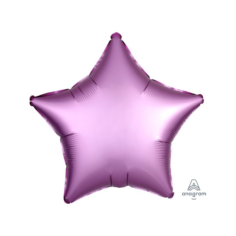 BALLON METALLIQUE ETOILE SATIN FLAMINGO 43 CM BALLON METALLIQUE ETOILE SATIN FLAMINGO 43 CM
