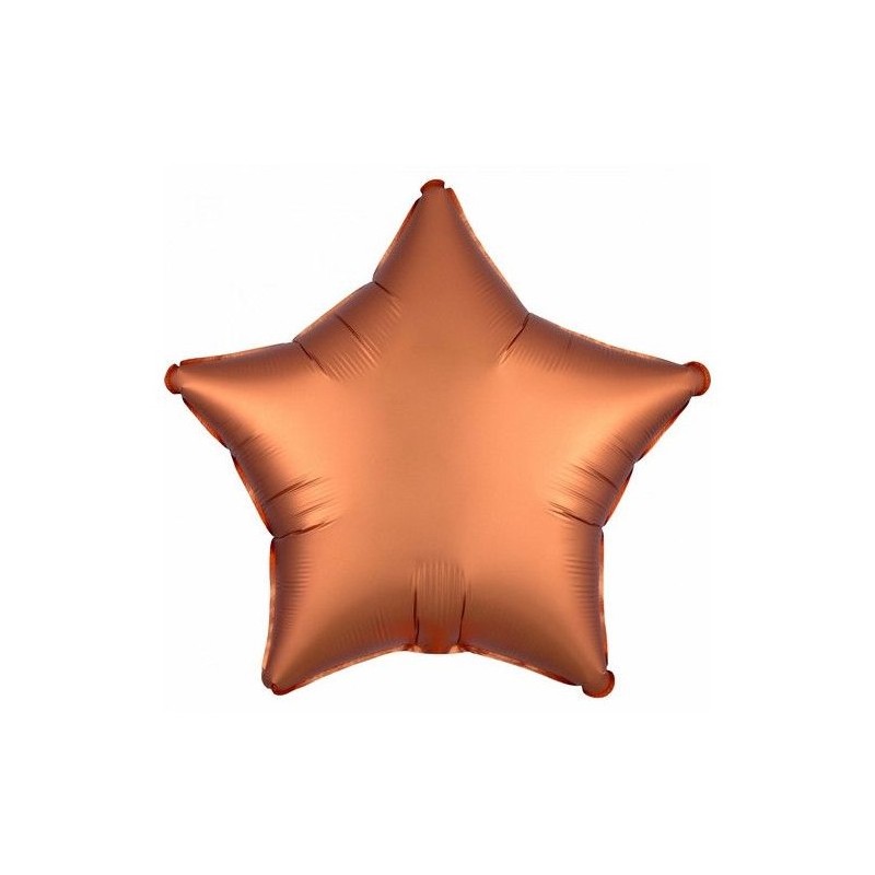BALLON METALLIQUE ETOILE SATIN AMBRE 43 CM BALLON METALLIQUE ETOILE SATIN AMBRE 43 CM