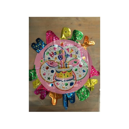 BALLON METALLIQUE  HAPPY BIRTHDAY 18" AIR