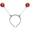 SERRE-TETE BOULE PAILLETTE ROUGE 