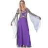 DEGUISEMENT PRINCESSE MEDIEVALE VIOLETTE TAILLE S 