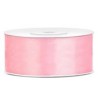 RUBAN SATIN ROSE  25 M X 25 MM