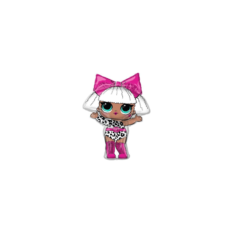BALLON METALLIQUE PERSONNAGE POUPEE LOL SURPRISE 68 X 86 CM BALLON METALLIQUE PERSONNAGE POUPEE LOL SURPRISE 68 X 86 CM
