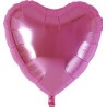 BALLON METALLIQUE COEUR ROSE 46 CM 18"