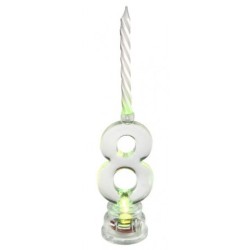 BOUGIE LED CHIFFRE 8 