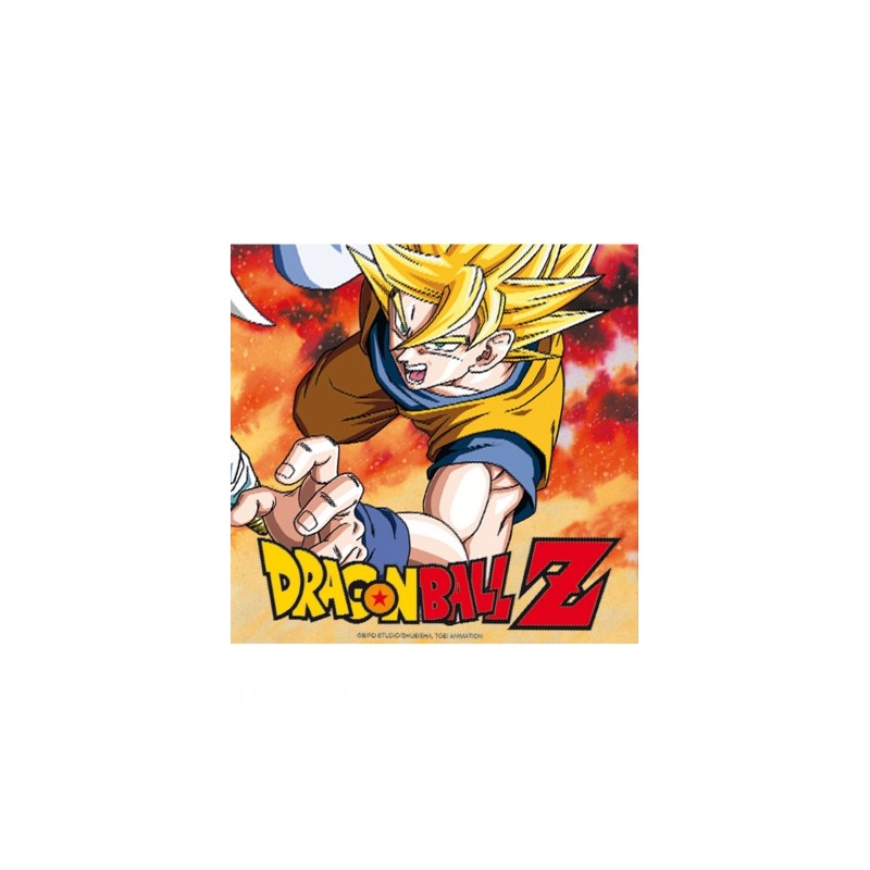 20 SERVIETTES EN PAPIER DRAGON BALL Z 33 X 33 CM 20 SERVIETTES EN PAPIER DRAGON BALL Z 33 X 33 CM