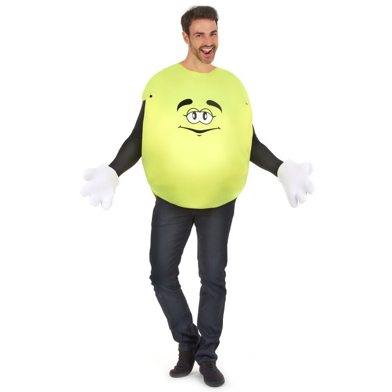 DEGUISEMENT BONBON JAUNE TAILLE UNIQUE 