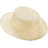 CHAPEAU CANOTIER EN PAILLE 