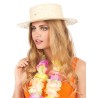 CHAPEAU CANOTIER EN PAILLE 