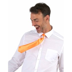 CRAVATTE ORANGE FLUO 