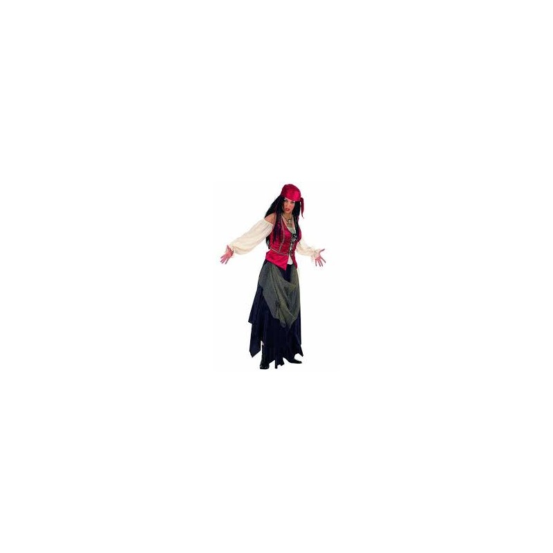 DEGUISEMENT PIRATE FILET OU BOHEMIENNE  TAILLE 40/42