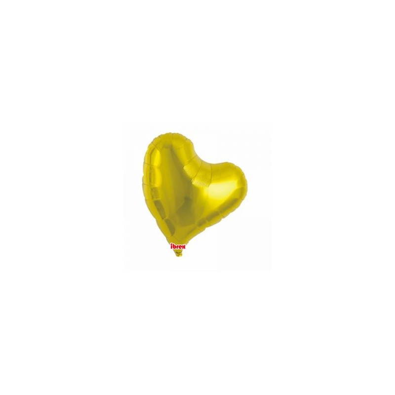BALLON METALLIQUE COEUR SWEET OR 36CM 14" IBREX BALLON METALLIQUE COEUR SWEET OR 36CM 14" IBREX