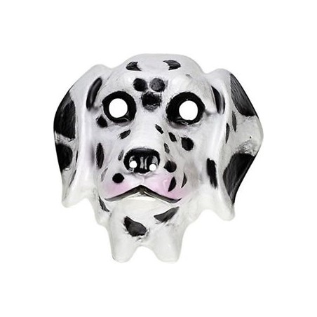 MASQUE PLASTIQUE CHIEN DALMATIEN 