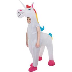 DEGUISEMENT GONFLABLE LICORNE GEANTE 6-12 ANS 