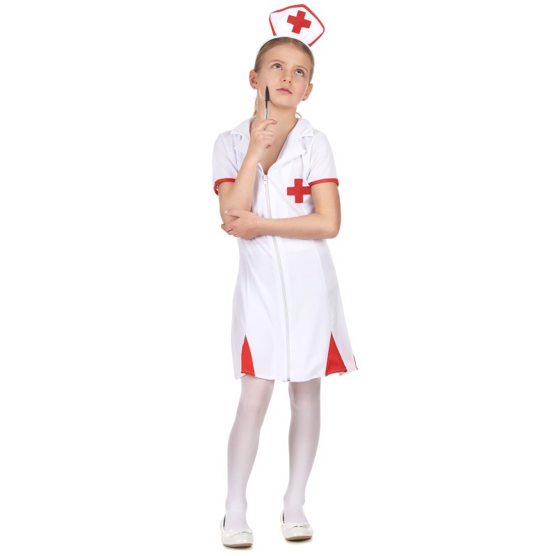 DEGUISEMENT INFIRMIERE TAILLE 7 - 9 ANS DEGUISEMENT INFIRMIERE TAILLE 7 - 9 ANS