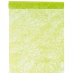 CHEMIN DE TABLE ROMANCE 30 CM X 10M VERT PASTEL 