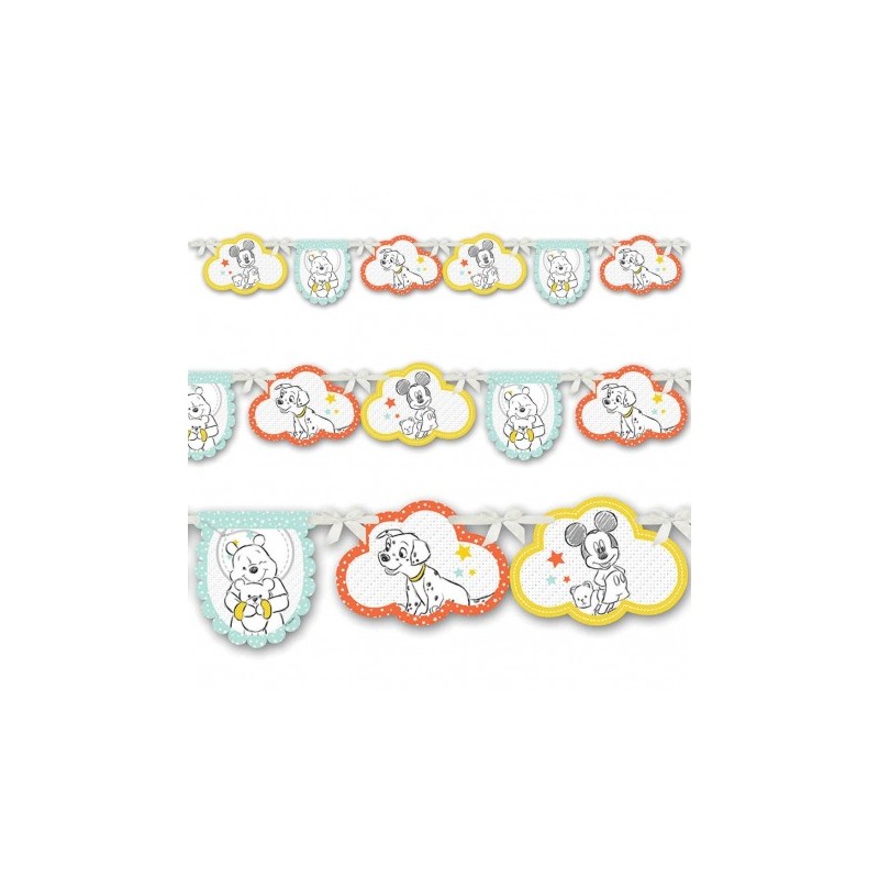 BANNER DISNEY BEBE MICKEY WINNIE DALMATIEN 1.10M BANNER DISNEY BEBE MICKEY WINNIE DALMATIEN 1.10M