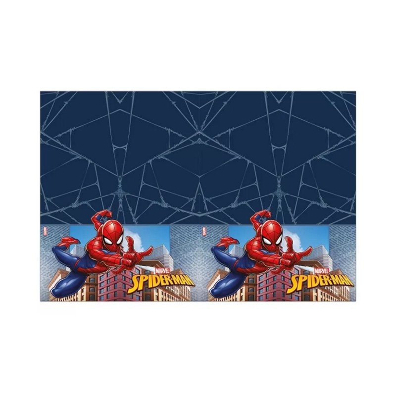 NAPPE PLASTIQUE SPIDERMAN 120 X 180 CM NAPPE PLASTIQUE SPIDERMAN 120 X 180 CM