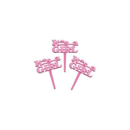 8 PICS POUR GATEAU IT'S A GIRL