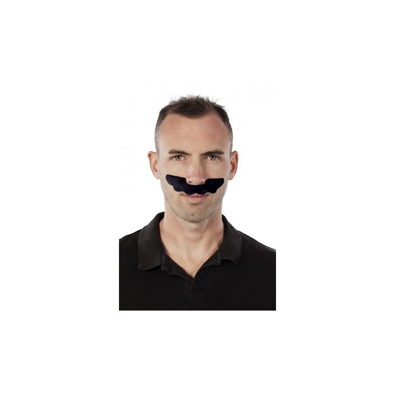 MOUSTACHE PLOMBIER NOIRE MOUSTACHE PLOMBIER NOIRE