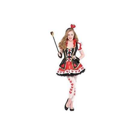 DEGUISEMENT FILLE REINE DE COEUR TAILLE 12/14 ANS