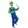 DEGUISEMENT PLOMBIER VERT LUIGI TAILLE 140-160 CM 