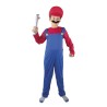 DEGUISEMENT ENFANT PLOMBIER MARIO ROUGE ET BLEU TAILLE 140-160 CM 