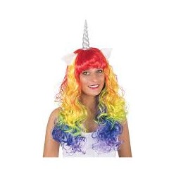 PERRUQUE LICORNE  MULTICOLORE
