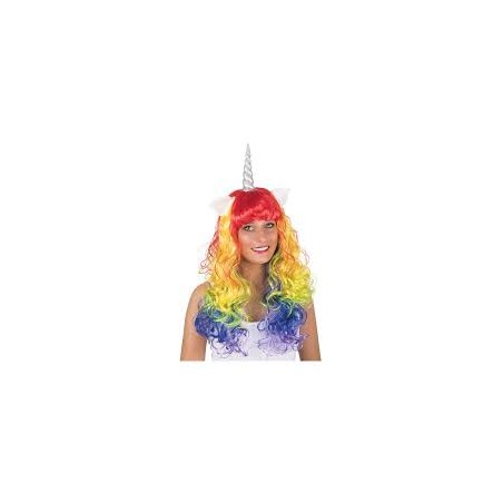 PERRUQUE LICORNE  MULTICOLORE