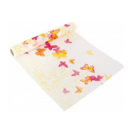 CHEMIN DE TABLE ROMANCE PAILLONS 30 CM X 5 M