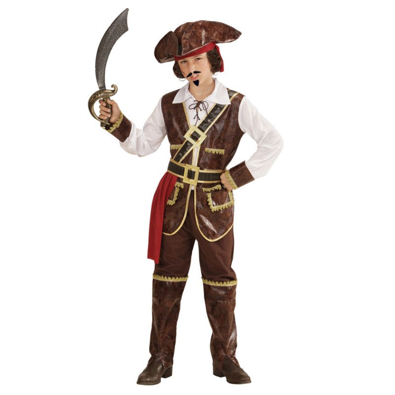 DEGUISEMENT CAPITAINE PIRATE DES CARAIBES TAILLE 158 CM DEGUISEMENT CAPITAINE PIRATE DES CARAIBES TAILLE 158 CM