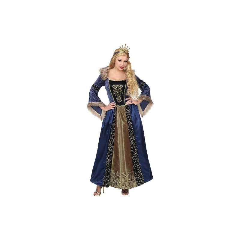 DEGUISEMENT REINE MEDIEVAL CATHERINE TAILLE L