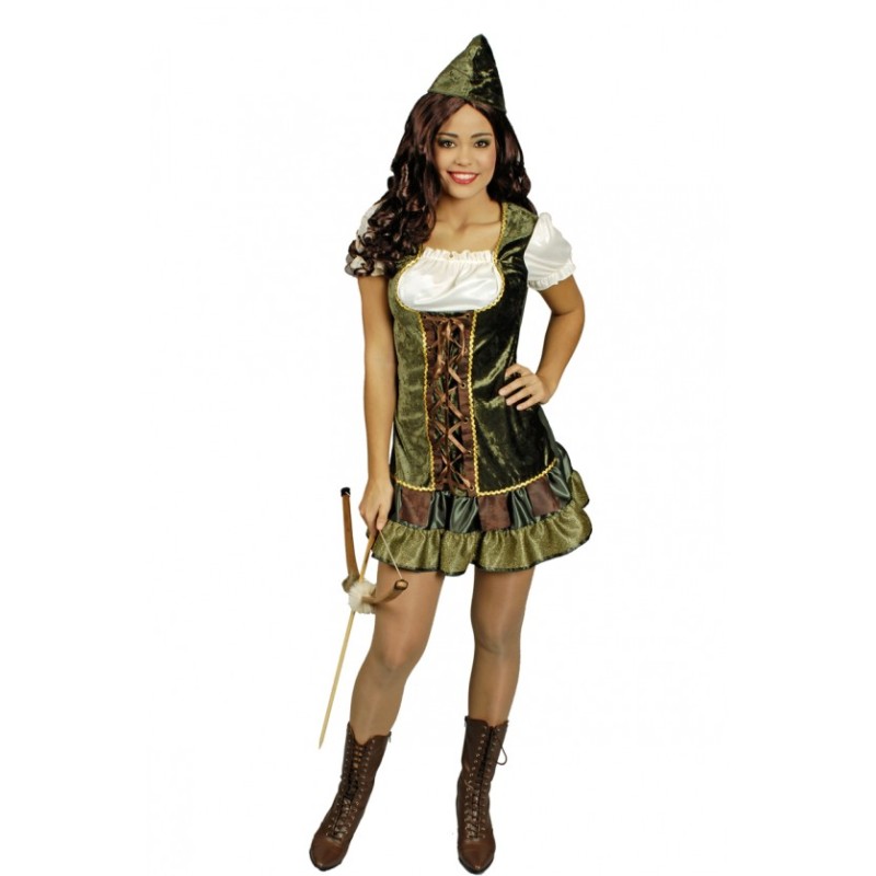 DEGUISEMENT DIANA ROBIN DES BOIS FEMME TAILLE 34 DEGUISEMENT DIANA ROBIN DES BOIS FEMME TAILLE 34