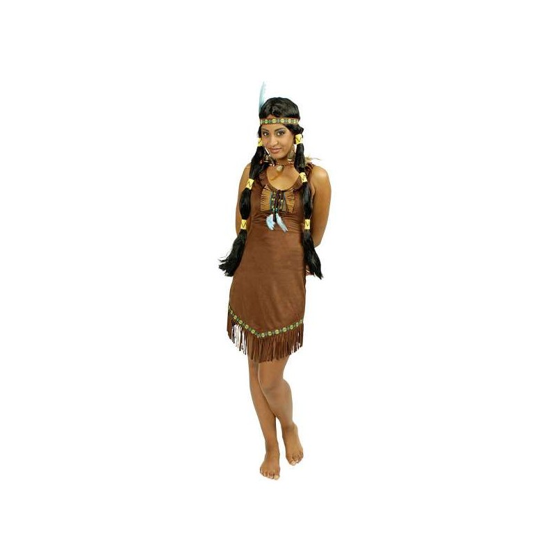 DEGUISEMENT INDIENNE FLEUR DE PRAIRIE TAILLE 34 DEGUISEMENT INDIENNE FLEUR DE PRAIRIE TAILLE 34