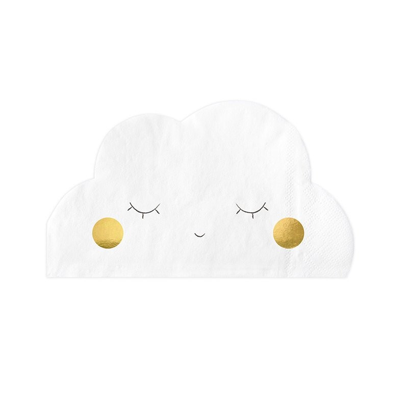 20 SERVIETTES PAPIER NUAGES 32 X 19 CM 20 SERVIETTES PAPIER NUAGES 32 X 19 CM